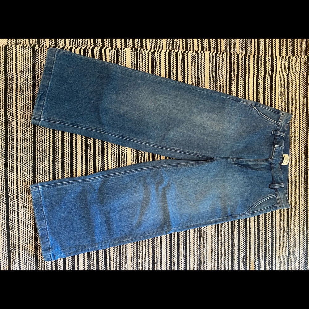 J crew cropped trousers